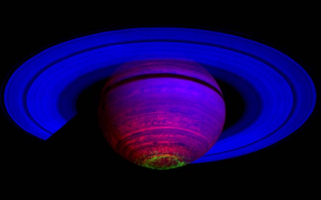Search for Northern Lights on Saturn Takes Off